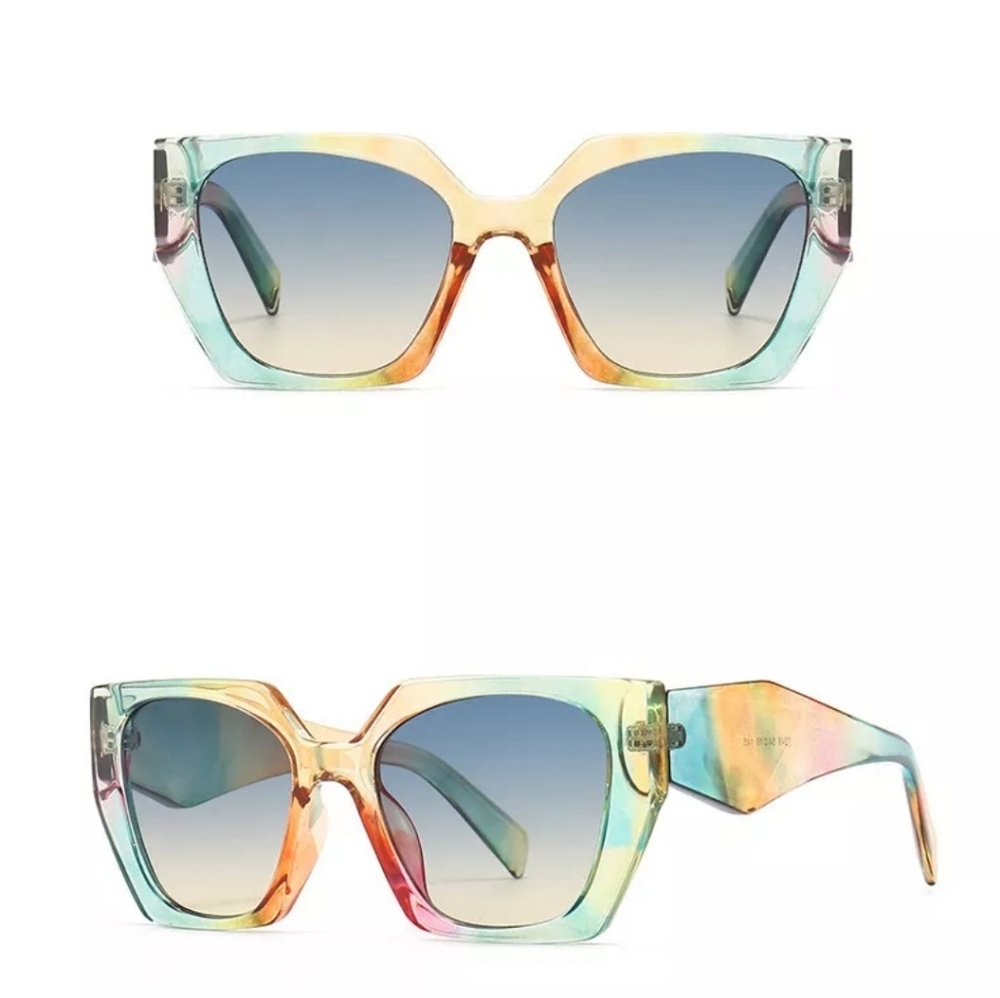 RETRO POLYGON SUNGLASSES